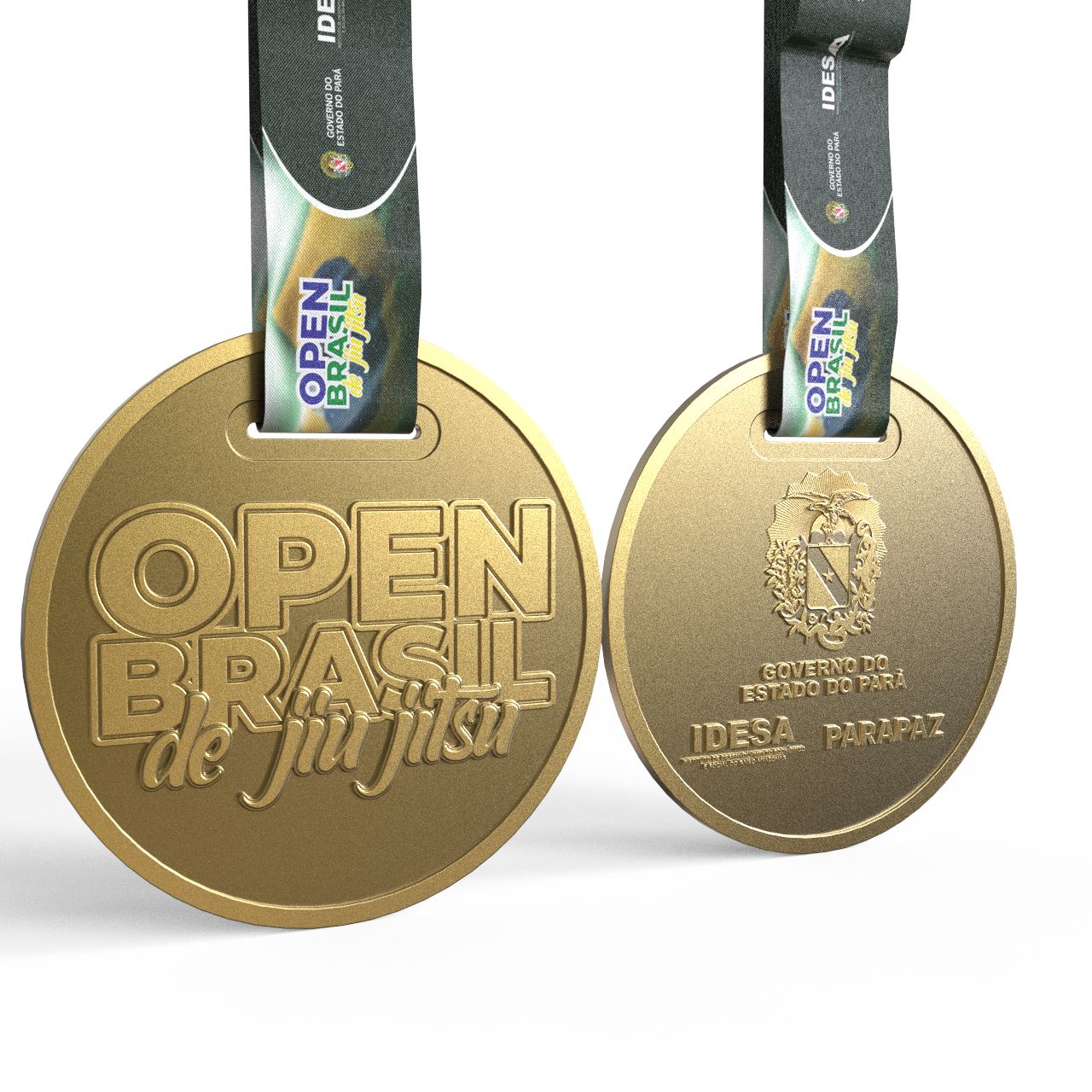 Medalha Personalizada Open Brasil de Jiu Jitsu