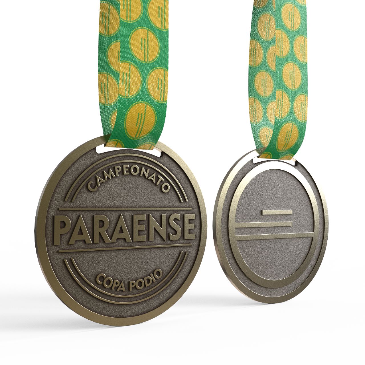 Medalha Personalizada Campeonato Paranaense