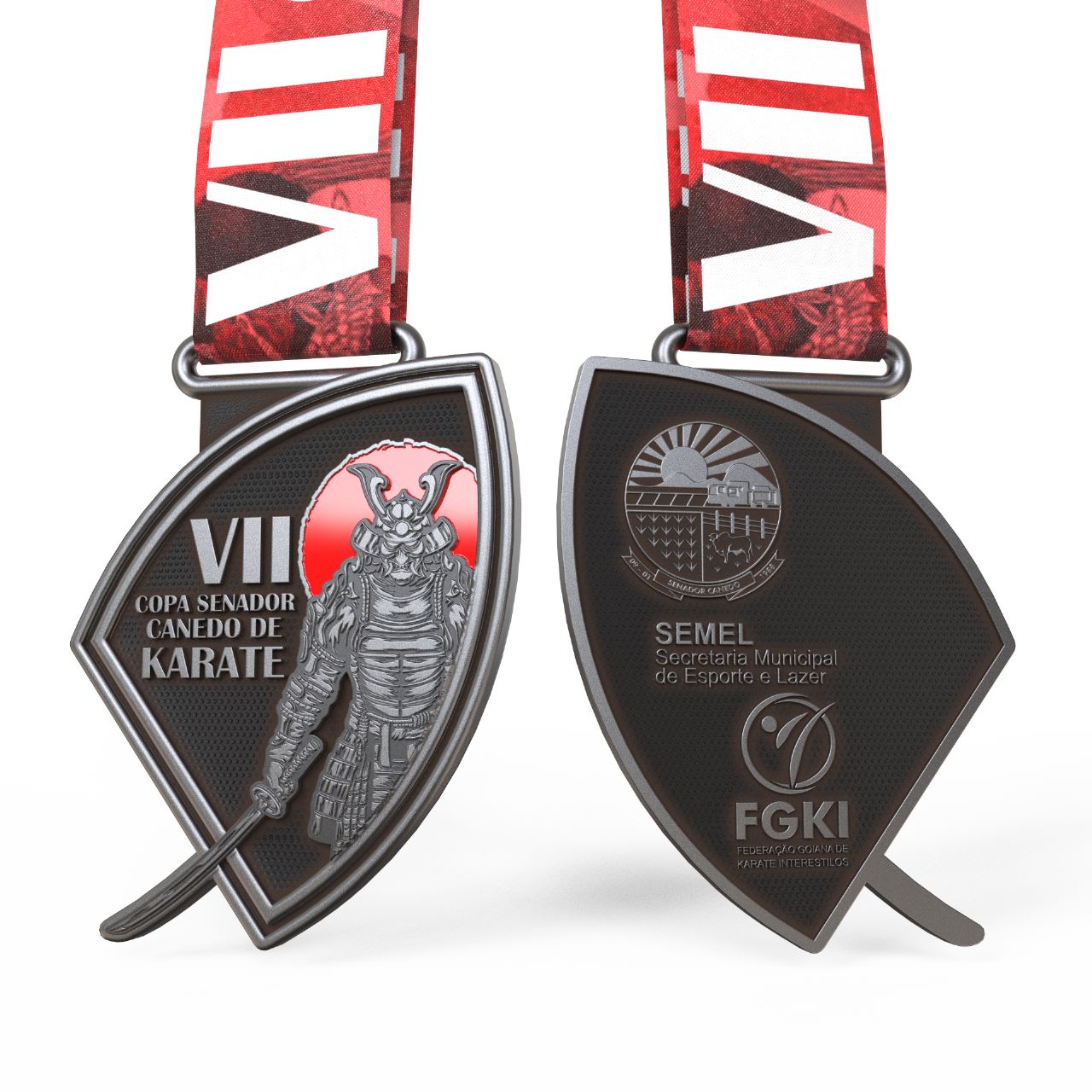 Medalha Personalizada Copa Senador Canedo de Karate