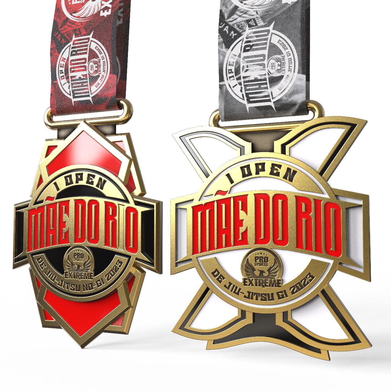 Medalha Personalizada Open Mãe do Rio de Jiu Jitsu 2023